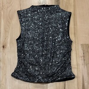 H&M Sequin Sleeveless Top - NWT